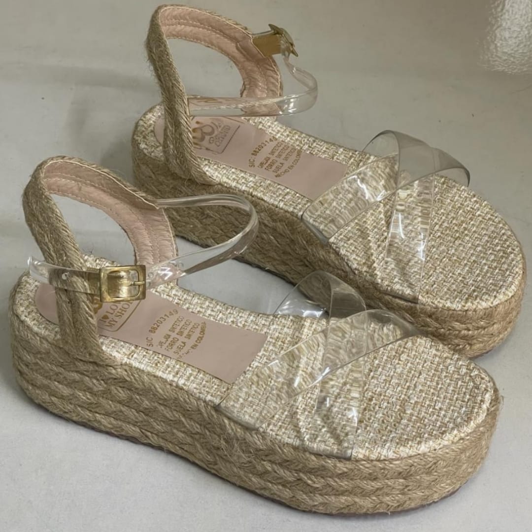 Sandalia en yute Ref. Crocus 219